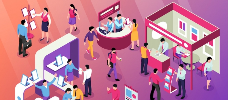 Stand out at career fairs: 5 inspiring employer booth concepts