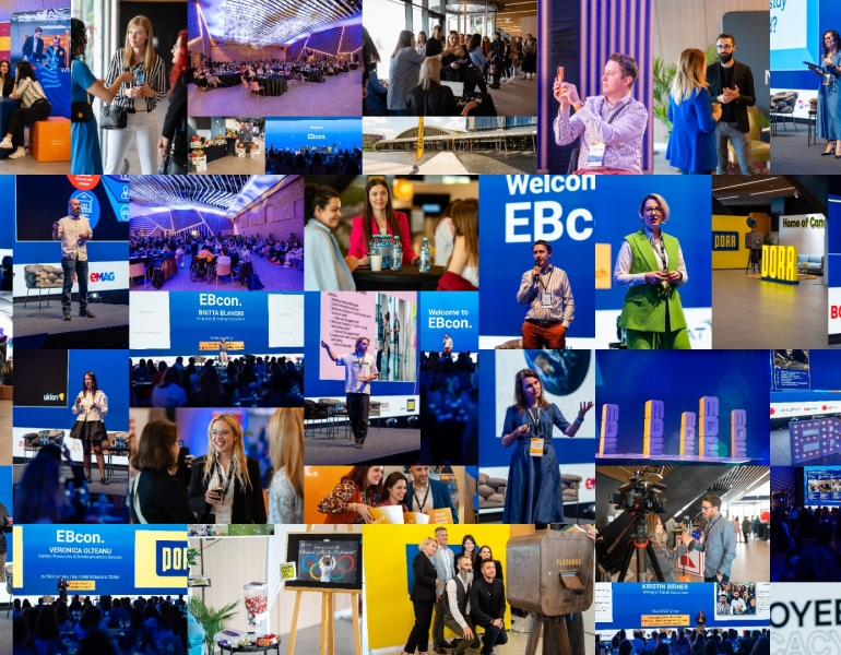 EBcon cel mai mare eveniment internațional de Employer Branding din România și CEE revine în 2025