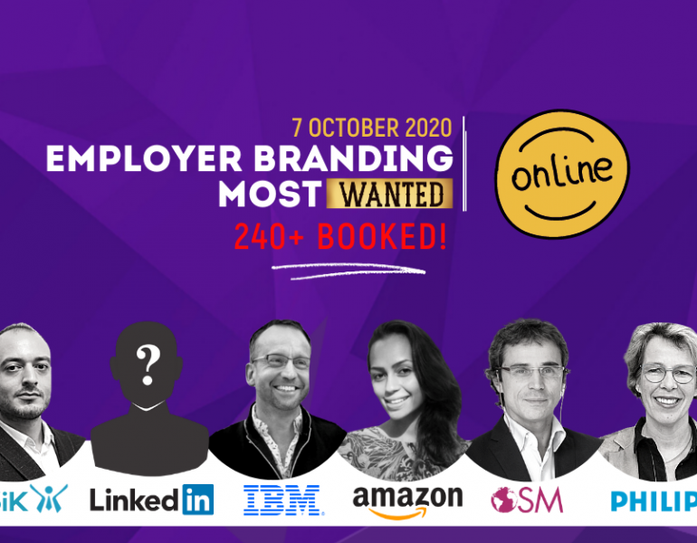 Employer Branding Most Wanted 2020 Conference. Join online on 7th of October