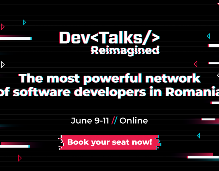 DevTalks Reimagined returns online on June 9-11 with a new dedicated stages for industry leaders, 5G technology and engineering