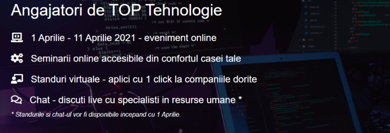 Tehnologia – campioana locurilor de munca in Romania si in 2021