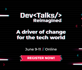 DevTalks Reimagined, the largest IT conference is coming back on June 9-11 with over 40 IT companies and 100 local and international speakers